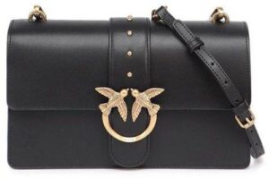 Bild von Classic Love Icon Simply Crossbody Bag – Black – Pinko Shoulder Bags