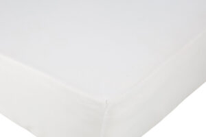 Bild von Essentials – Tencel Cotton Blend Fitted Sheet – White – King