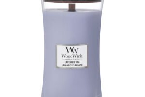 Bild von WoodWick – Hourglass Candles Lavender Spa Large Candle 609.5g / 21.5 oz.  for Men and Women