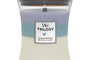 Bild von WoodWick – Trilogy Candles Calming Retreat Medium Hourglass Candle 275g / 9.7 oz.  for Men and Women