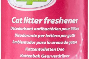 Produktbild von Felight | Antibacterial Cat Litter Freshener Powder, with Floral Peony Scent | Effective Odour Control, for Longer Lasting Freshness | Made in the UK, 300 ml (Pack of 1)