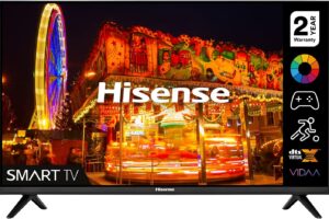 Bild von Hisense 32A4EGTUK (32 Inch) HD Smart TV, with Natural Colour Enhancer, DTS Virtual X, VIDAA U5 OS, Youtube, Netflix, Disney +, Freeview Play and WiFi (2022 NEW) [Energy Class G]