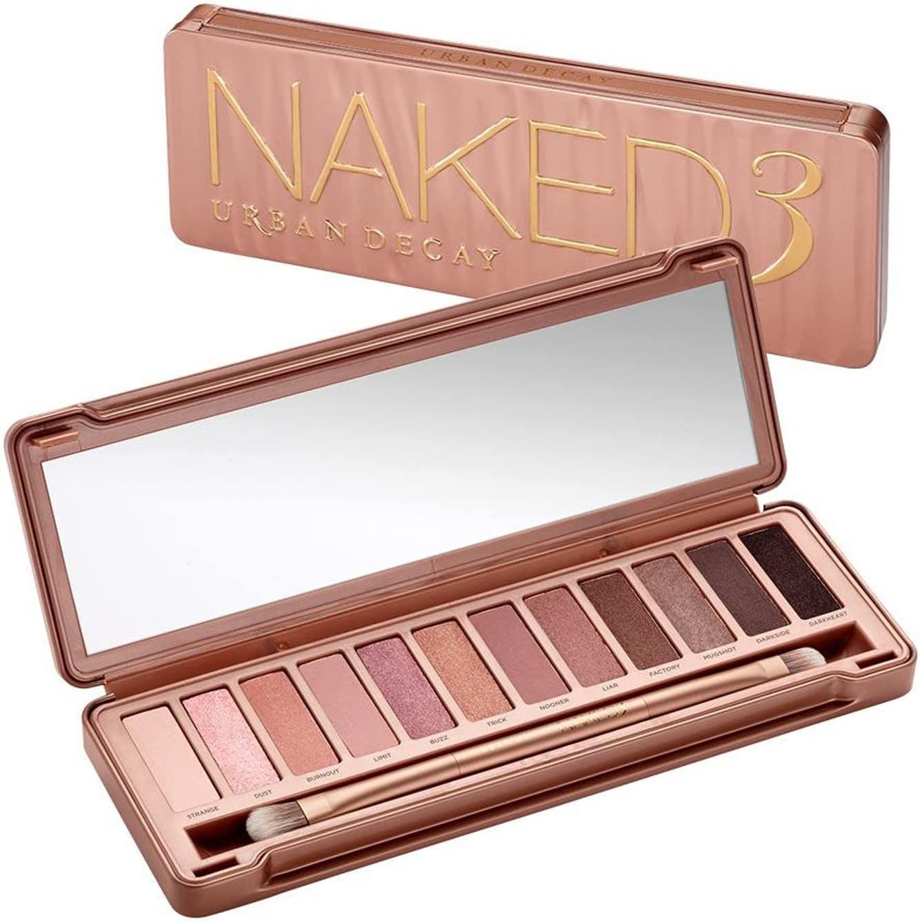 Bild von Urban Decay Naked Basics Eyeshadow Palette, 6 Blendable Matte Nudes Shades