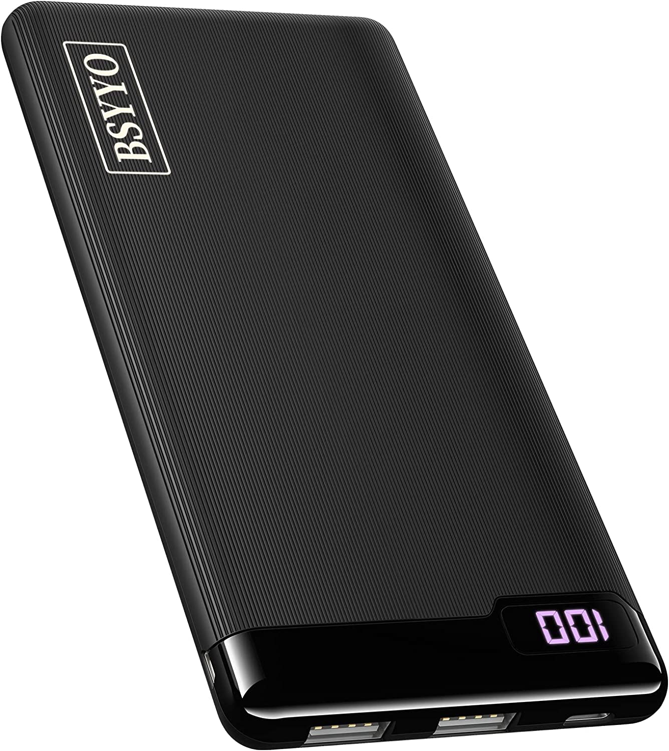Bild von BSYYO portable charger,15W 10600mAh LED display power bank 3 USB ports,USB C input/output fast charging battery pack,phone charger power bank for iphone 13 12 X 8 Huawei and Samung
