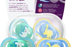 Bild von Philips Avent SCF349/11 Ultra Air Dummy 18+ months, Breathable Orthodontic, BPA free, Double pack, Dinosaur/Koala