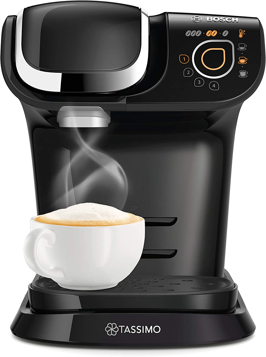 Bild von TASSIMO Bosch My Way 2 TAS6502GB Coffee Machine, 1500 Watt, 1.3 Litre – Black