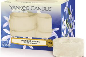 Produktbild von Yankee Candle Tea Light Scented Candles | Midnight Jasmine | 12 Count