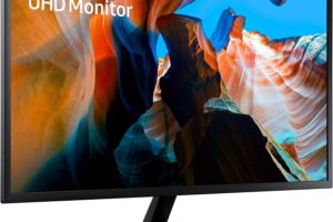 Produktbild von Samsung LU32J592UQRXXU UJ590 32″ 4K UHD Monitor – Ultra HD 3840 x 2160, HDMI, Displayport