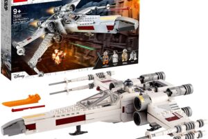 Bild von LEGO 75301 Star Wars Luke Skywalker’s X-Wing Fighter Building Toy, Gifts for Boys & Girls with Princess Leia Minifigure and R2-D2 Droid Figure