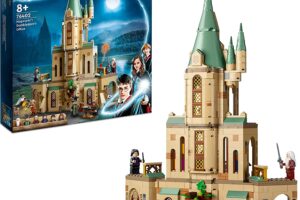 Produktbild von LEGO 76402 Harry Potter Hogwarts: Dumbledore’s Office Castle Toy, Set with Sorting Hat, Sword of Gryffindor and 6 Minifigures, Gifts for Girls & Boys