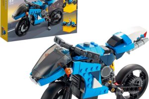 Bild von LEGO 31114 Creator 3 in 1 Superbike Toy Motorbike to Classic Bike to Hoverbike Vehicle Building Toys, Gifts for 8 Plus year Old Boys & Girls