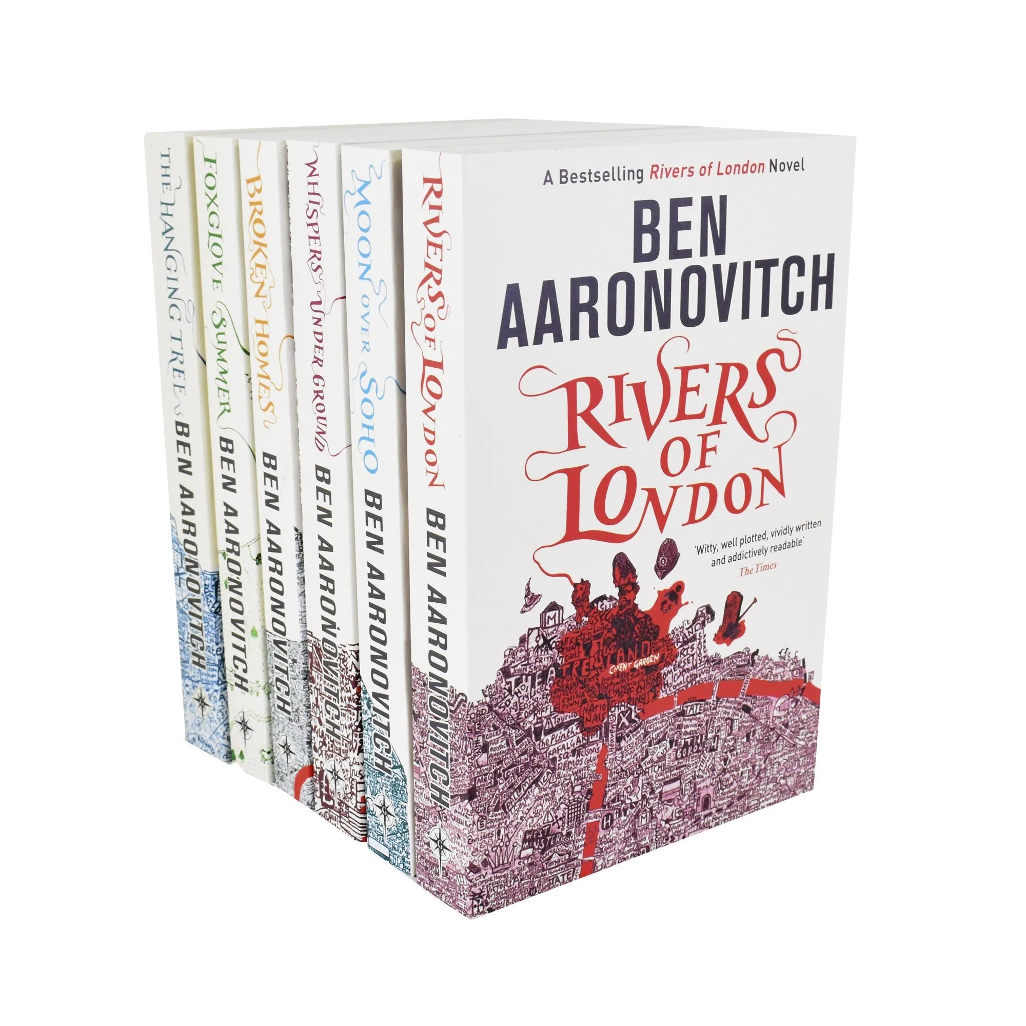 Produktbild von Rivers of London by Ben Aaronovitch: Books 1-6 Collection Set – Fiction – Paperback