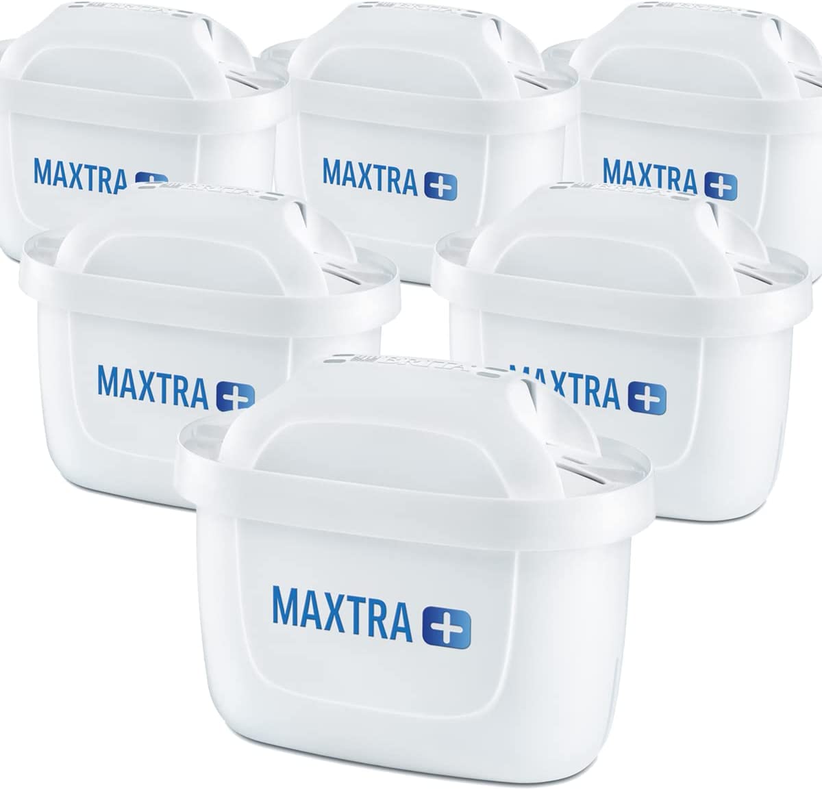 Bild von BRITA MAXTRA + Replacement Water Filter Cartridges , Compatible with all BRITA Jugs – Reduce Chlorine , Limescale and Impurities for Great Taste – Pack of 6 (Packing may vary)