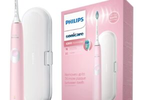 Produktbild von Philips Sonicare ProtectiveClean model 4300 Electric Toothbrush, Pastel Pink