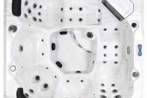 Bild von Spatec Jacuzzi Hot tub / Spa – SPAtec 750B white