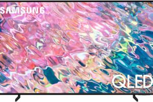 Produktbild von Samsung 55 Inch Q60B QLED 4K Smart TV (2022) – 4K Processor With Alexa Built In & Dual LED Screen With 100% Colour Volume Display, Airslim Design, Object Tracking Sound, Super Ultrawide Gameview