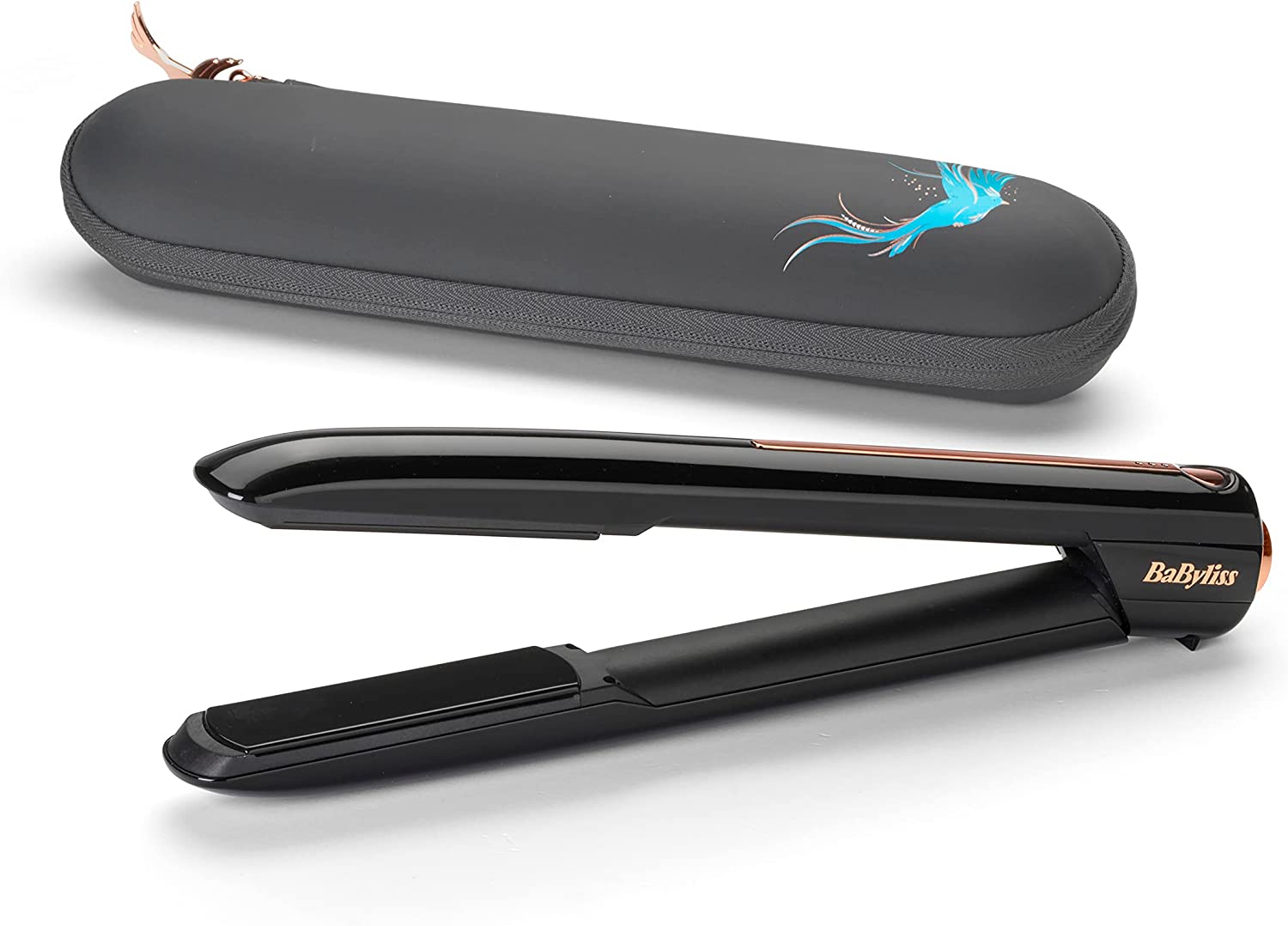 Bild von BaByliss 9000 High Performance Cordless Hair Straightener with Ceramic Floating Plates and Lithium Power Black