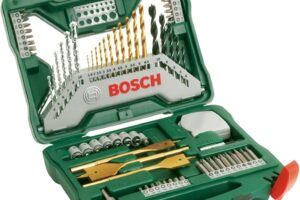 Produktbild von Bosch 70-Pieces X-Line Titanium Drill and Screwdriver Bit Set (for Wood, Masonry and Metal, Accessories Drills)