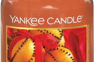 Bild von Yankee Candle Spiced Orange, Large jar Candle [Energy Class A]