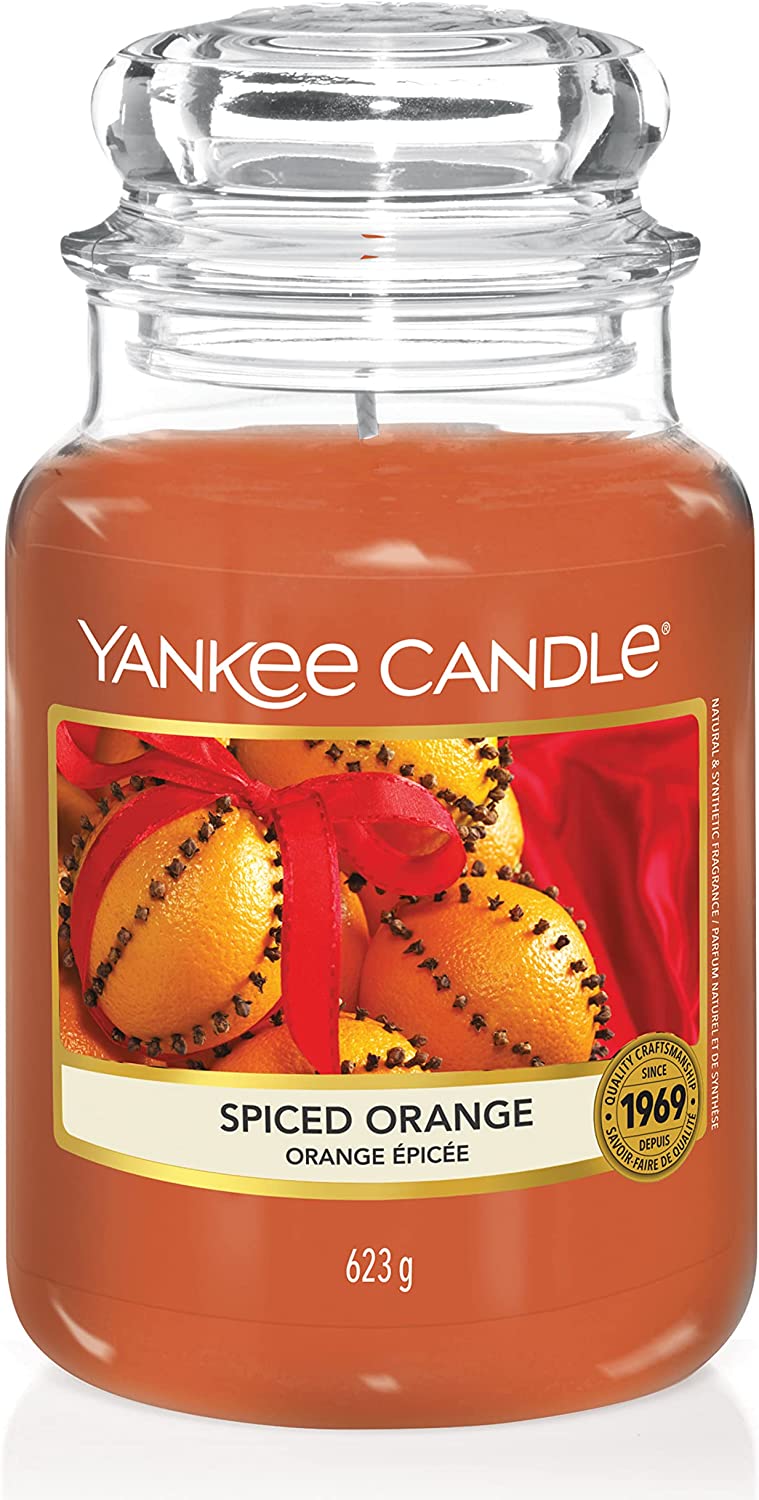 Bild von Yankee Candle Spiced Orange, Large jar Candle [Energy Class A]