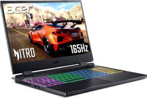 Bild von Acer Nitro 5 AN515-46 15.6 inch Gaming Laptop – (AMD Ryzen 7 6800H, 16GB, 1TB SSD, NVIDIA GeForce RTX 3060, Full HD 165Hz, Windows 11, Black)