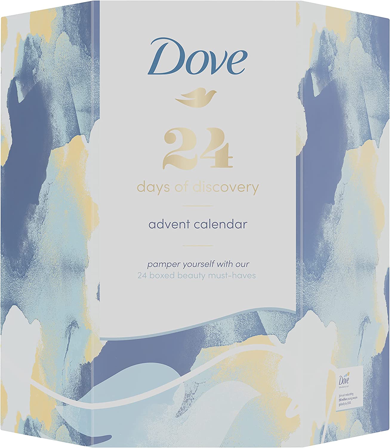 Bild von Dove Gently Nourishing 24-Day Calendar with 24 beauty must-haves Gift Set perfect gifts for her 14 products & 10 gift items