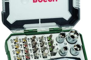 Bild von Bosch 26pc. Screwdriver Bit and Ratchet Set (PH-, PZ-, Hex-, T-, S-Bit, Accessories Drill and Screwdriver)