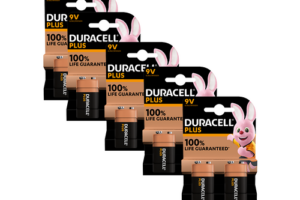 Bild von Duracell Plus 9V PP3 6LR61 Batteries Bulk   10 Pack