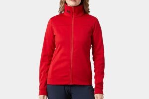 Bild von Helly Hansen Women’s Crew Smooth Slickface Fleece Jacket Red XL – Red – Female