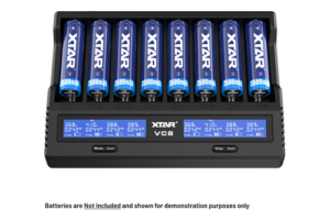 Bild von Xtar VC8 Fast USB Battery Charger for Li-ion Batteries