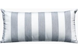 Produktbild von Harbour Lifestyle Agora Lines Piedra Bolster Scatter Cushion – 60cm x 30cm