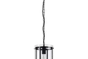 Produktbild von Discovery Lighting Bobbin Single Light Ceiling Pendant in Matt Black Finish