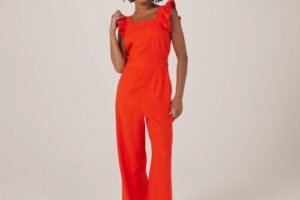 Produktbild von YAS Isma Ruffle Sleeve Jumpsuit