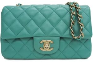 Produktbild von Chanel Vintage , Pre-owned Fabric chanel-bags ,Green female, Sizes: ONE SIZE