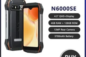 Produktbild von Blackview N6000SE Rugged Smartphone 4.3Inch 4GB RAM 128GB ROM Android 13 Mobile Phones 13MP Camera 3700mAh 4G Mini Cellphone NFC