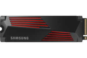 Produktbild von Samsung 990 PRO with Heatsink PCIe 4.0 NVMe M.2 Black 1 TB