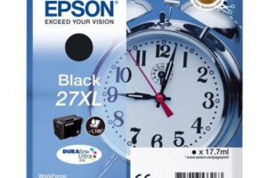 Bild von EPSON Alarm Clock 27XL Black Ink Cartridge, Black