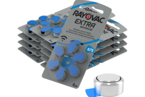 Bild von Rayovac Extra Size 675   Blue   Hearing Aid Batteries   60 Pack