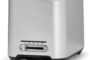 Bild von Sage Appliances BTA825UK Smart Toast 2 Slice Toaster – Brushed Aluminium