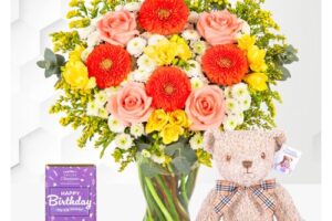 Bild von Prestige Flowers January Birthday Birthday Delight Gift