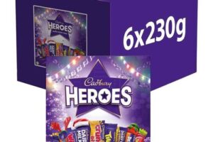 Produktbild von Cadbury Heroes Chocolate Advent Calendar 230g (Box of 6)