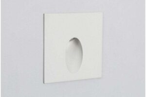 Produktbild von Edit Lighting Edit Ellis Square Recessed Outdoor 3W Cool White LED Wall Light In White Finish –