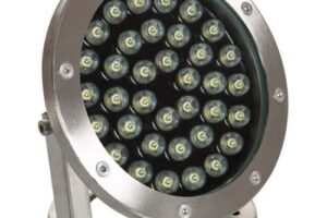 Produktbild von Edit Lighting Edit 36W 12V Submersible LED Surface Garden Spotlight In Steel Finish –