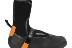 Bild von Solite Custom Pro 5mm Round Toe Neoprene Boots (Black/Orange)  – Black;Orange – Size: 9 EU