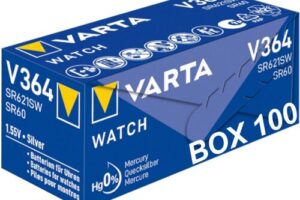 Bild von Wholesale Watch Batteries 364 Varta SR621SW Box of 100