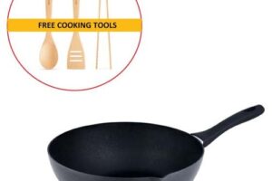 Bild von Ken Hom Woks Excellence Pressed Aluminium Non-Stick Wok 30cm