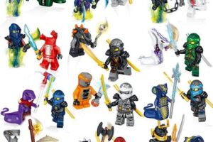 Produktbild von VeryGoodToy 24PCS Figures With Weapon Ninja Kai Cole Jay Zane Lloyd Nya Building Blocks Kids Toy Gift