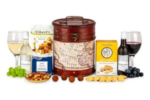 Bild von Tasting Barrel Hamper – Gift Basket – Prestige Hampers