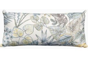 Bild von Harbour Lifestyle Acrisol Bouquet Neutrals Bolster Scatter Cushion – 60cm x 30cm