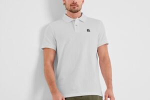 Bild von Tog24 Braunton Mens Polo Shirt – Optic White Cotton – Size 4xl